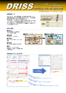 【ドリルマシン】DRISS（掘削調査）